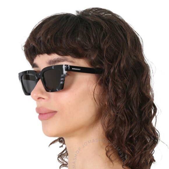 Burberry Briar Dark Gray Square Ladies Sunglasses - Picture 4 of 4